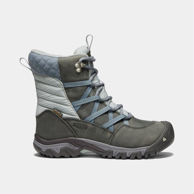 Keen Hoodoo III Lace Up Womens Winter Boots Olive NZ (4197-CSLPX)